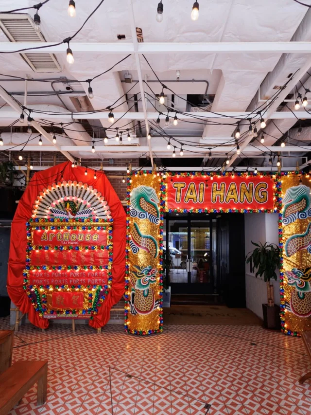 Art and tradition came together at @ArtHouseTaiHang with a fire dragon dance and installation — celebrating the legacy that makes our neighbourhood unique. 🔥🐉 
#DiscoverTaiHang #ArtHouseTaiHang #TaiHangFireDragon