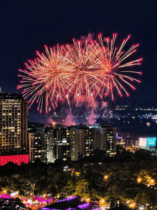 Room with a view — and tonight, the view comes with fireworks. 🎆 
#HomeAwayFromHome #DesignHotel #LittleTaiHang