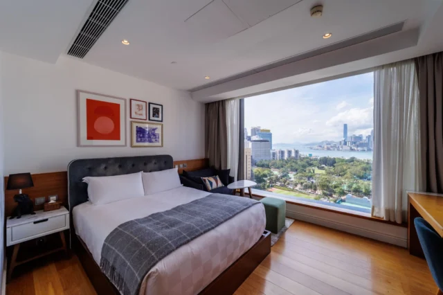 Curtains open, city on. Good morning from us. ☀️ 
#HomeAwayFromHome #DesignHotel #LittleTaiHang